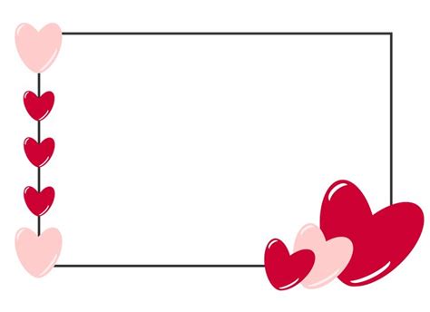 Free Clipart N Images: Free Valentine Card Template | Valentine card template, Valentines day ...