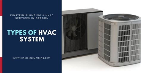 Types Of HVAC Systems - Einstein Plumbing - The Smart Choice