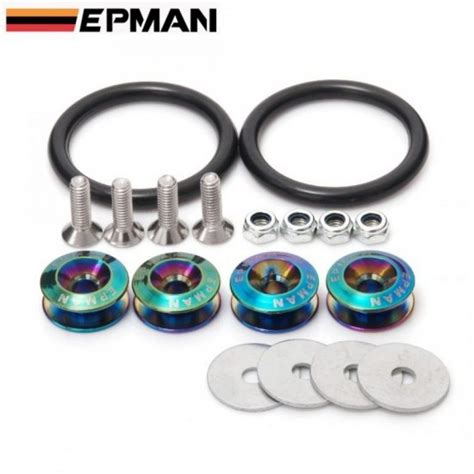 Quick Release Fasteners Neo Chrome - Avcon Group | Racing Accessories