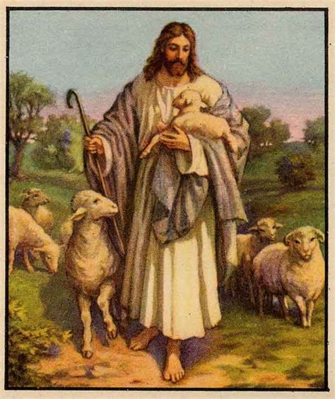 Jesus The Good Shepherd - Bible Story and Picture