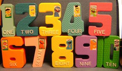 SESAME STREET BLOCKS - ENTIRE ALPHABET & NUMBERS 1-10 - HARD TO FIND ...