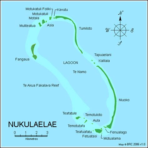 Tuvalu Map