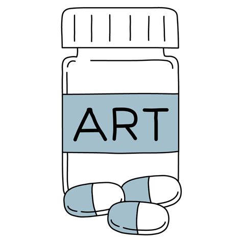 ART pill bottle.