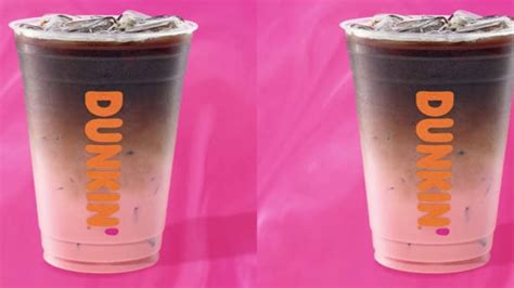 Dunkin’ Has A New Pink Velvet Latte For Valentine’s Day