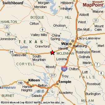 Where is McGregor, Texas? see area map & more