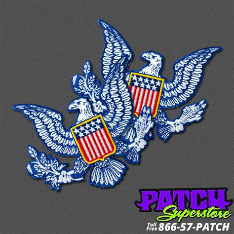 American Eagle and Flag Patch - PatchSuperstore