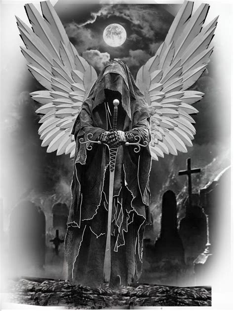 Top more than 73 archangel angel of death tattoo super hot - in.cdgdbentre