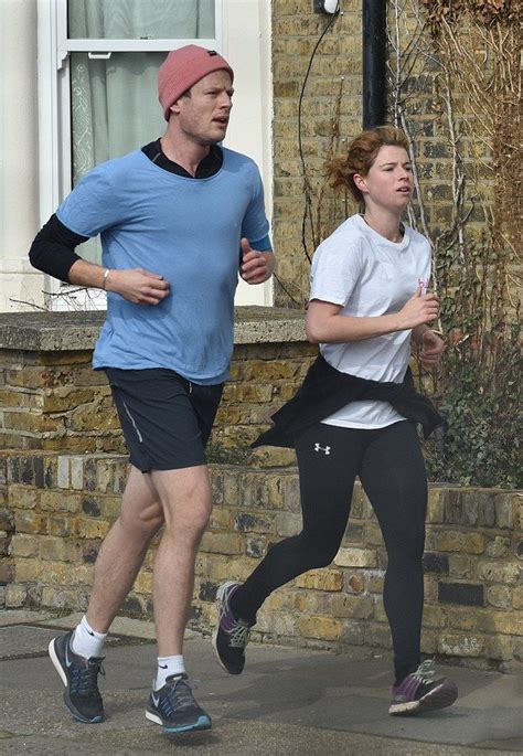 James Norton goes jogging with his girlfriend Jessie Buckley | James ...