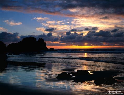 Big Sur Sunset : Big Sur Coast, California : Landscape mountain and desert photography