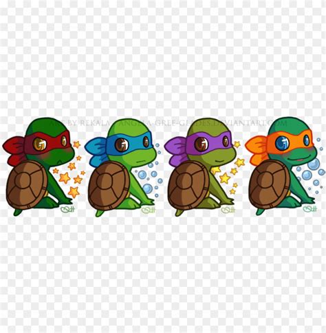 Download cute baby ninja turtles png - Free PNG Images | TOPpng