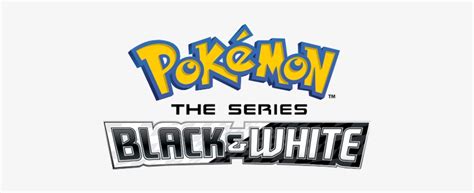 Best Wishes Series - Pokemon Black And White Logo Transparent PNG ...