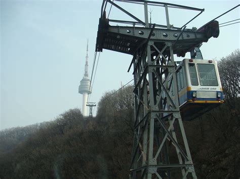 Namsan cable car to Seoul Tower (Joe Cruz photo). | Korea travel, Places ive been, Joe cruz