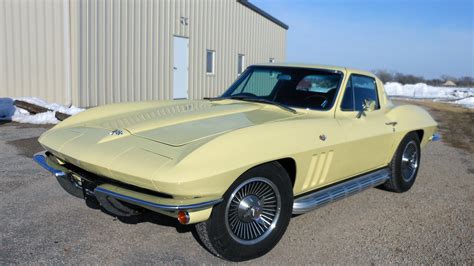 Goldwood Yellow 1965 Chevrolet Corvette