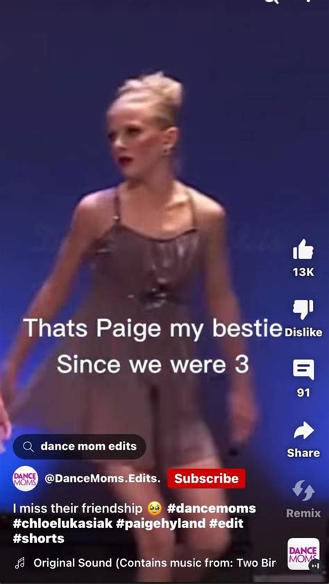 Paige and Chloe forever😔 ️ in 2023 | Dance moms chloe, Dance moms funny ...