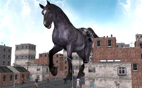 The Giant Horse by Spino2006 on DeviantArt