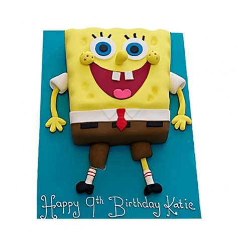 Spongebob Smile Cake | bakehoney.com