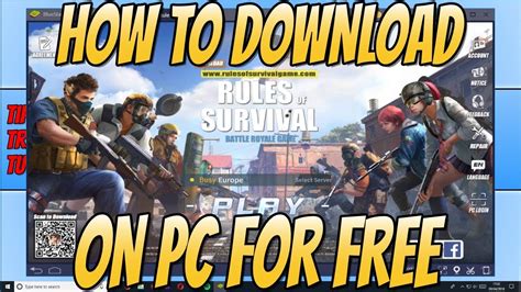 How To Download Rules Of Survival On Your Windows PC | PLAY RULES OF SURVIVAL ON WINDOWS - YouTube