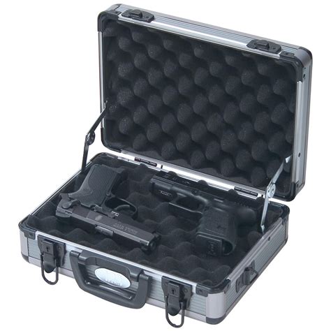 ADG Sports™ Aluminum Two - Pistol Case - 164457, Gun Cases at Sportsman's Guide