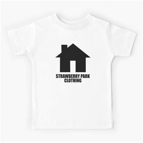 "Strawberry Park Merch House Logo" Kids T-Shirt by MorinoMiya | Redbubble