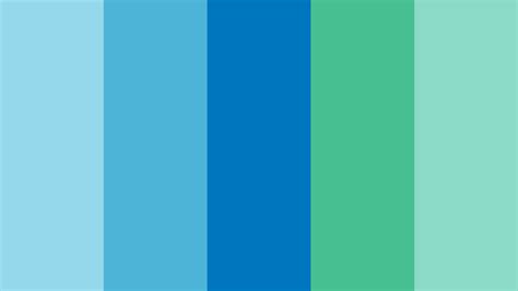Blue And Green Color Scheme - werohmedia