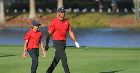 Charlie Woods Shoots His Best Round Ever as Tiger Caddies at Junior ...