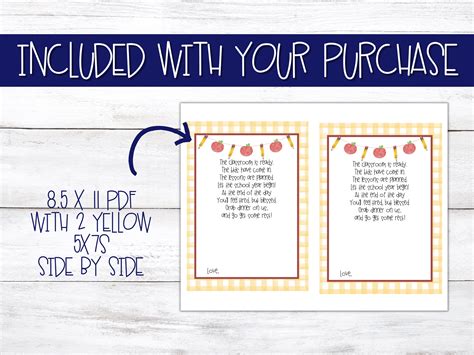 First Day of School Printable Teacher Gift First Day of - Etsy