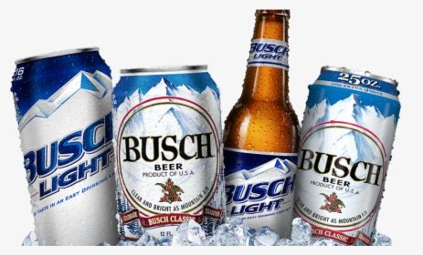 Busch Light Vs Bud Light, HD Png Download - kindpng