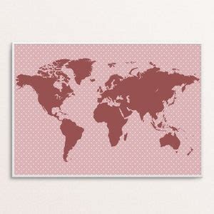 World Map Poster Purple World Map Kids Wall Art Kids Bedroom - Etsy