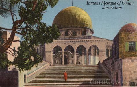 Famous Mosque of Omar Jerusalem, Israel Middle East