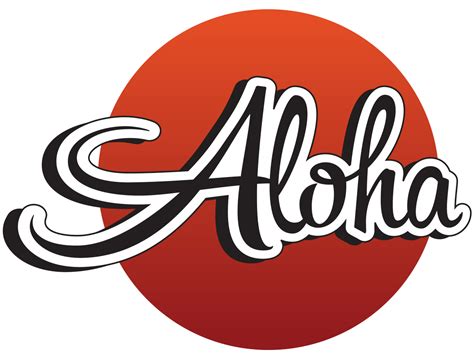 Collection of Aloha Style Logo PNG. | PlusPNG