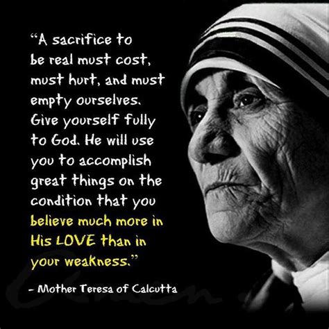 ST. MOTHER TERESA OF CALCUTTA | Mother teresa quotes, Mother theresa ...