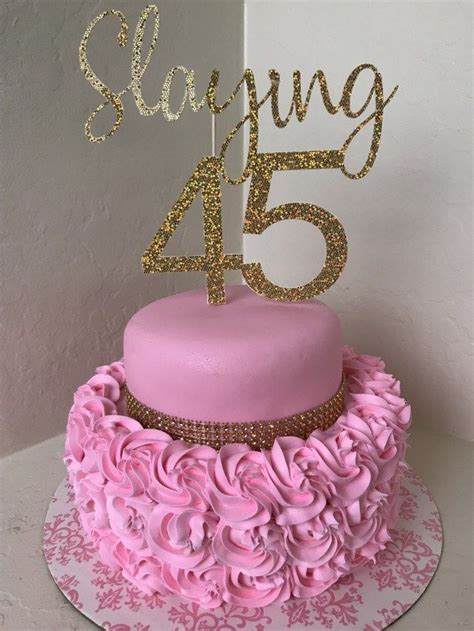 45 Birthday Cake