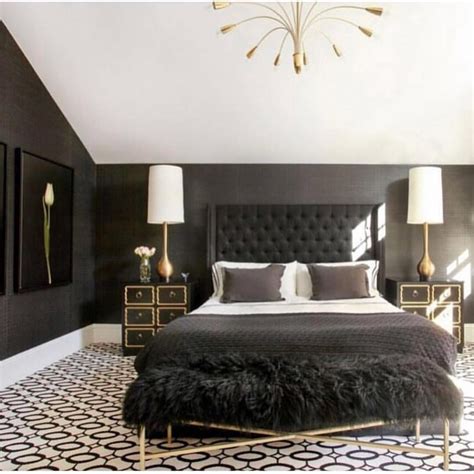 Black and Gold Bedroom Decor New Luxury Black & Gold Bedroom by Michellegersoninteriors | Grey ...