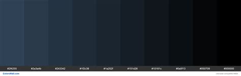 Shades Flat UI color Wet Asphalt #34495E hex - ColorsWall