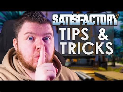 TOP SECRET!! Tips and Tricks for SATISFACTORY : r/SatisfactoryGame