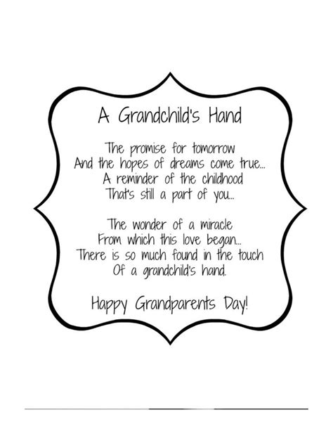 Grandparents Day Poem 2.pdf | Grandparents day poem, Grandparents day ...