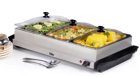 Triple Slow Cooker Buffet Catering Equipment Tray Restaurant Steam Table Warmer | eBay