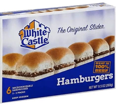 White Castle – Frozen Hamburgers - Shitty Food Blog