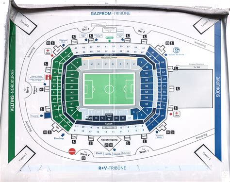 Veltins Arena Seating Plan