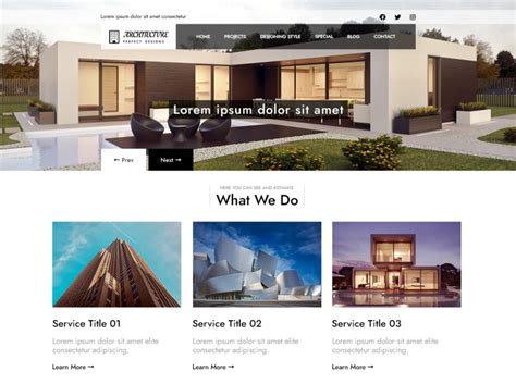 WordPress Interior Design Themes 2024 (Free & Premium) — Gutenix