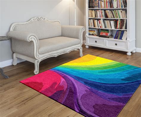 Rainbowseverywhere‬ ‪#‎lovewins‬ Custom Rainbow Rug! Rainbow Bedroom, Rainbow Room Kids Girl ...