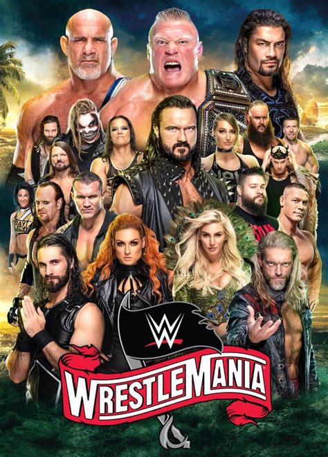 Download WWE Wrestlemania Wrestlers Wallpaper | Wallpapers.com