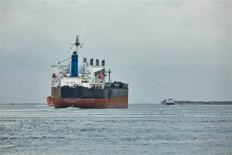 Oil Tanker Ship stock photo. Image of fuel, industry - 203510752