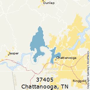 Chattanooga (zip 37405), TN