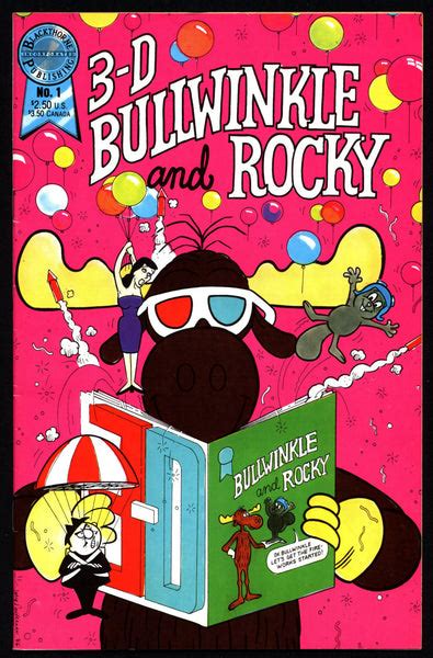 BULLWINKLE & ROCKY Jay Ward 3-D Blackthorne Publishing – NEET STUFF