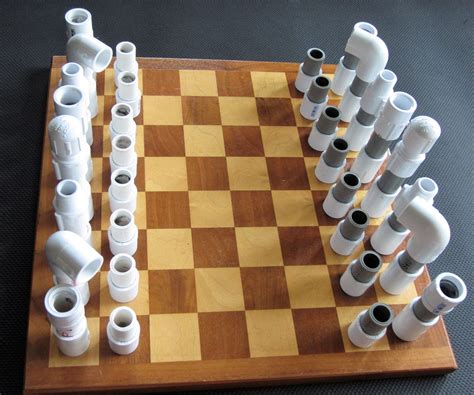 Chess Pieces From PVC Pipe & Fittings : 4 Steps - Instructables