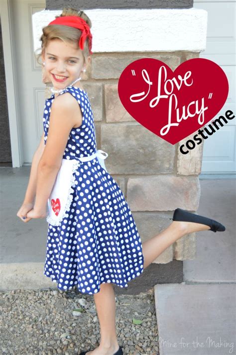 I Love Lucy Costume - Mine for the Making | I love lucy costume, Lucille ball costume, Lucy costume