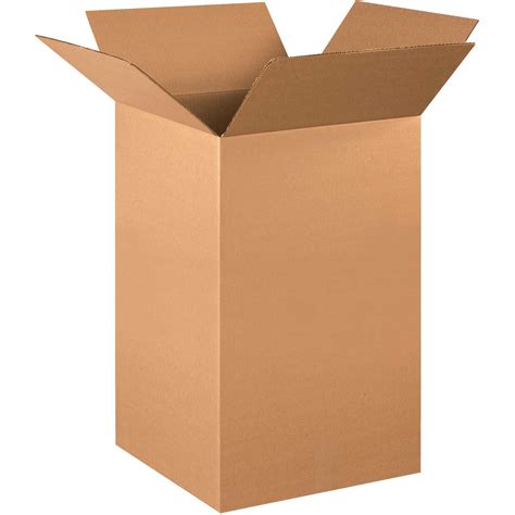 Tall Cardboard Corrugated Boxes, 16" x 16" x 30", 65 lbs Capacity, 200#/ECT-32, | eBay