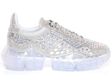 Jimmy Choo Launches Luxe Diamond Sneakers That Cost $4,000 – Footwear News