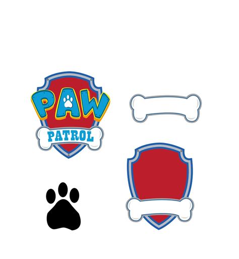 Paw Patrol SVG Vector logo digital download DxF SVG EPS